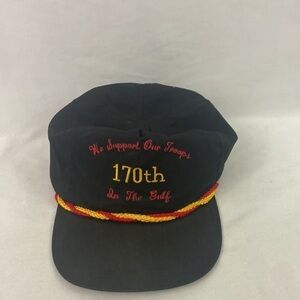 Vintage Gulf War Desert Storm Strapback Cap Hat